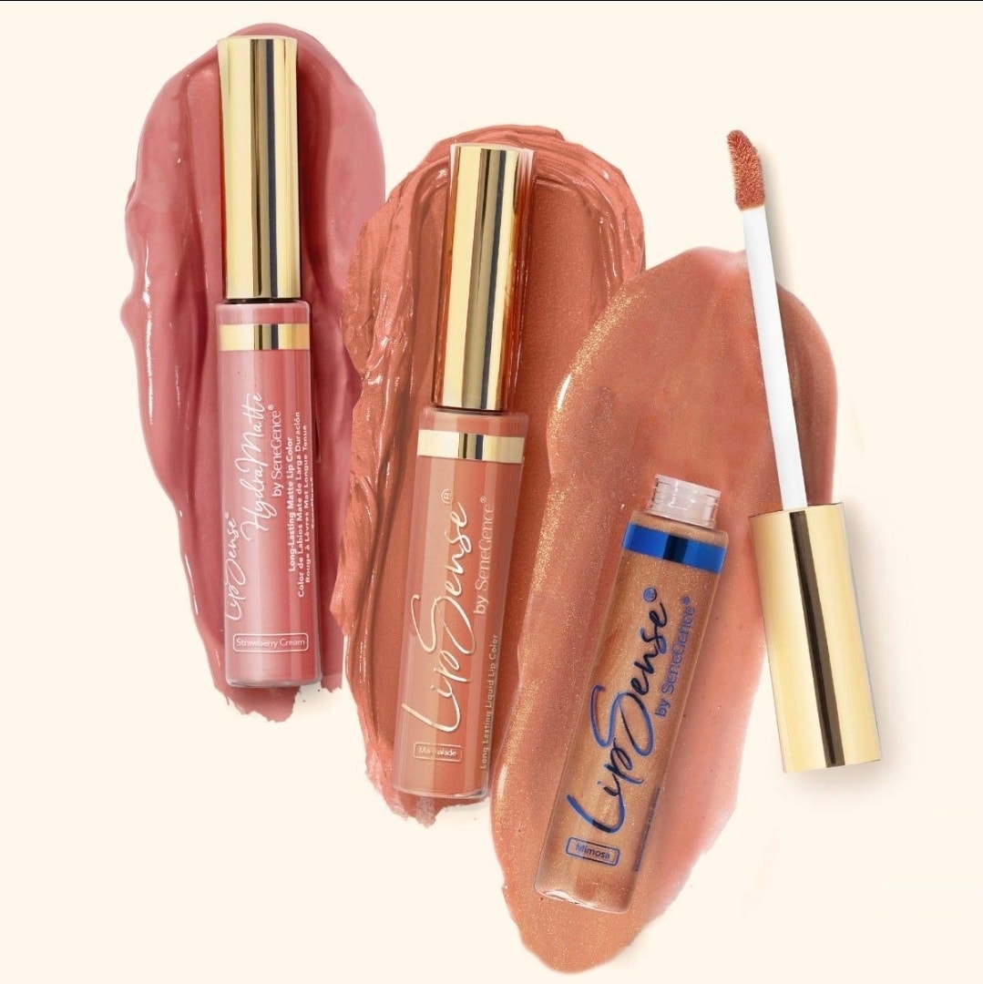 LipSense liquid lipsticks with color swatches